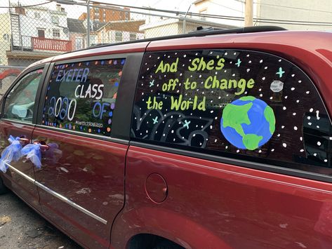 Graduation Car Window Paint Ideas, Car Window Paint Ideas, Graduation Car Decor, Window Paint Ideas, Car Window Paint, Thanksgiving Painting, Senior 25, Car Decorating, Window Paint