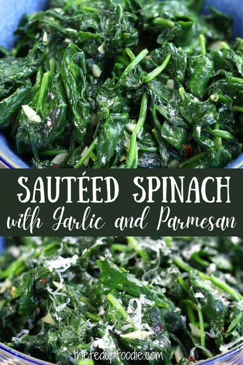 Spinach Recipes Sauteed, Fresh Spinach Recipes, Baby Spinach Recipes, Spinach Side Dish, Spinach Recipes Healthy, Vegetable Side Dishes Healthy, Sauteed Spinach, Spinach Recipes, Veggie Side Dishes