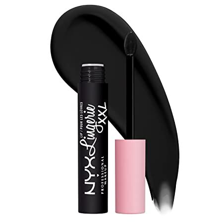 Best Lipstick Ever!! It never smudges, looks great, and lasts all day! #makeup #pretty #lipstick #lipmakeup #lips #longlastinglipstick #nonsmudge #nosmudge #nonsmudgelipstick #black #colorreference #date #datenight #style #casual #casualdayout #casualstyle #school #schooloutfit #punk #punkrock #punkstyle #goth #gothoutfit #gothstyle #punkoutfit #alternative #alternativemakeup #alternativestyle #alternativeoutfit #gothmakeup #egirl #egirlmakeup #egirloutfit #outfitreference #beautiful #cool Skincare 2023, Black Liquid Lipstick, Nyx Lip Lingerie, Nyx Lingerie, Long Lasting Matte Lipstick, Nyx Lip, Nyx Lipstick, Lipstick Shade, Black Lipstick