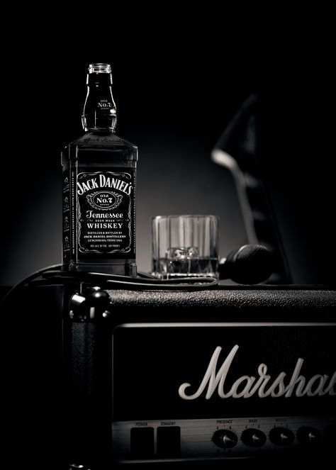 JACK DANIELS WHISKEY on MASHALL speaker with guitar and microphone Jack Daniels Aesthetic, Jack Denial, Jack Daniel Aesthetic, Guitar And Microphone, Jack Daniels Distillery, Rock Photography, Black Wallpaper Iphone Dark, Jack Daniel, Black Wallpaper Iphone