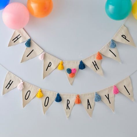 New Craft Ideas in 2023 | Hobbycraft Paper Bunting Ideas, New Craft Ideas, Bunting Pattern, Felt Christmas Tree Decorations, Make Bunting, Felt Bunting, Diy Projects Easy, Cricut Birthday, Birthday Flags