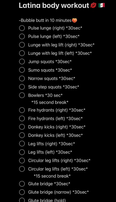 Perfect Figure Workout For Women, How To Get A Latina Body Workout, Pear Body Shape Workout, Toned Body Type Women, Teen Workout Plan, Summer Body Workout Plan, Workout List, Workouts For Teens, Daily Workout Plan