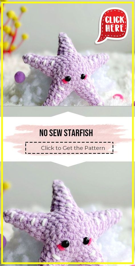 [Collection] Starfish Pattern Crochet, Crochet Fish Amigurumi, Crochet Star Fish Pattern Free, Sea Animals Crochet Pattern Free, Starfish Crochet Pattern Free, Crochet Stuffies Easy, Crochet Starfish Free Pattern, Crochet Patterns No Sew, Crochet No Sew Amigurumi Free Pattern