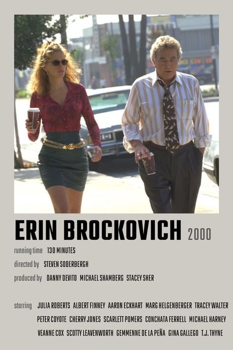 Julia Roberts Erin Brockovich, Julia Roberts Movies, Erin Brockovich, Old Hollywood Movie, Girly Movies, Romantic Films, Teen Movies, English Movies, Movie Songs