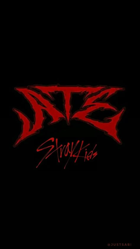 My edit Skz Ate Album Cover, Stray Kids Ate Logo, Stray Kids Logo Wallpaper, Skz Stay Logo, Stray Kids Rockstar, Straykids Logo, Skz Logo, Stray Kids Logo, Eat Logo