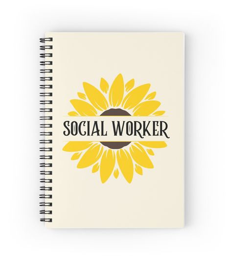 Spiral notebooks with high-quality edge-to-edge print on front. 120 pages in your choice of ruled or graph lines. Social Worker, Spiral Notebooks, Notebook Design, Social Science, A Journal, Spiral Notebook, Paper Stock, Science Poster, Stranger Things Fanart