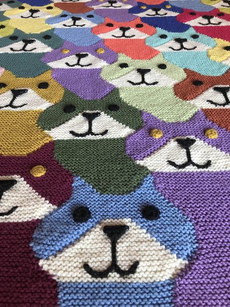 More Than a Feline Blanket — The Knitwit Knitted Cat Blanket Free Pattern, Cat Blanket Knitting Pattern, Cat Blanket Crochet Pattern, Knitting Blanket Patterns Free, Crochet Cat Blanket, Knitting Blankets, Cat Knitting, Knit Afghan Patterns, Knit Baby Blanket Pattern Free