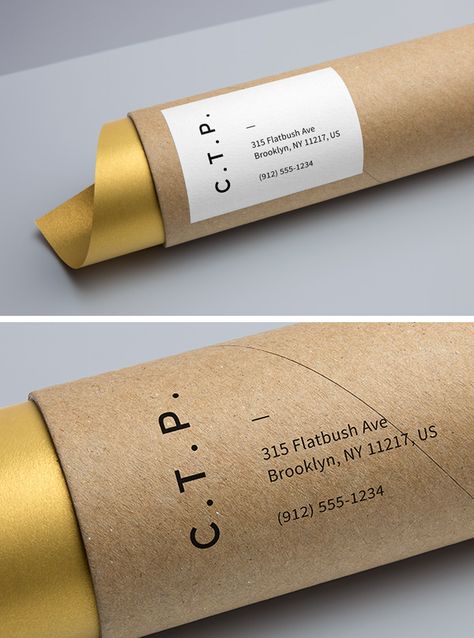 Cardboard Tube Packaging MockUp | GraphicBurger Cardboard Tube Packaging, Packaging Tube Design, Paper Tube Design, Paper Tube Packaging Design, Tube Packaging Design, Poster Tube Packaging, Poster Package, Paper Tube Packaging, Poster Packaging