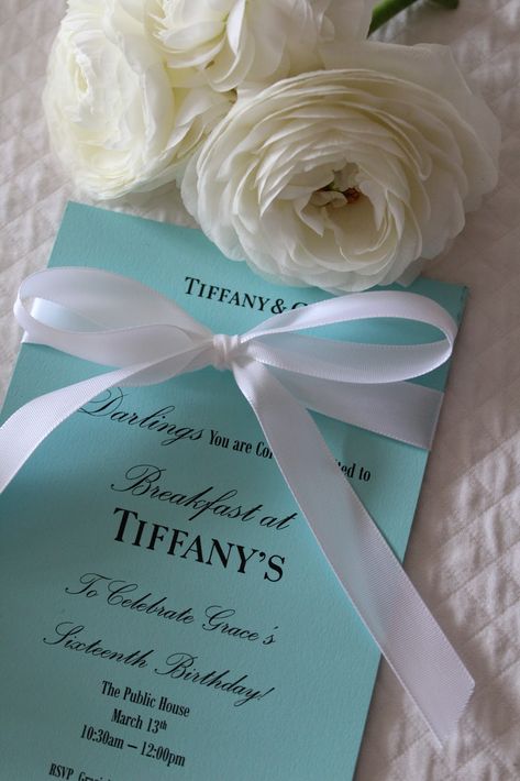 Birthday Party Breakfast, Bridal Shower Breakfast, Skillet Eggs, Avocado Sandwiches, Tiffany Theme Party, Breakfast At Tiffanys Party Ideas, Tiffany Themed Bridal Shower, Tiffany Birthday Party, Party Breakfast