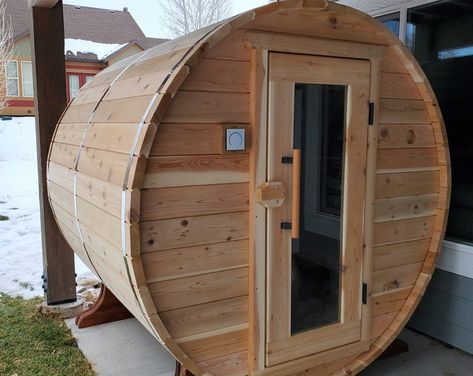 Diy sauna outdoor