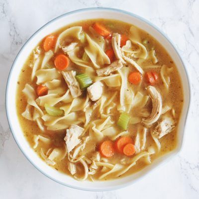 Hearty Bone Broth Chicken Noodle Soup Soup Chicken Noodle, Bone Broth Recipes, Soup Homemade, Comfort Soup Recipes, Soups And Chowders, Soup Chowder, Soups And Sandwiches, Bone Broth Recipe, Soup Chicken