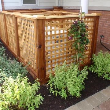 Bin Enclosure, Hide Ac Units, Outdoor Ac Unit, Air Conditioner Hide, Hidden Pool, Ac Cover, Pool Storage, Stone Landscaping, Pool Filter