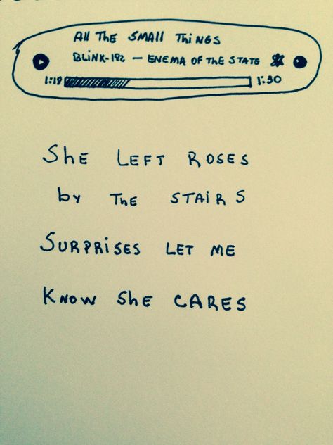 All The Small Things - Blink-182 All The Small Things Tattoo Blink 182, Blink 182 All The Small Things, All The Small Things Blink 182, Blink 182 Aesthetic, Blink 182 Quotes, Blink 182 Lyrics, Broken Lyrics, Whatever Forever, Always Thinking Of You