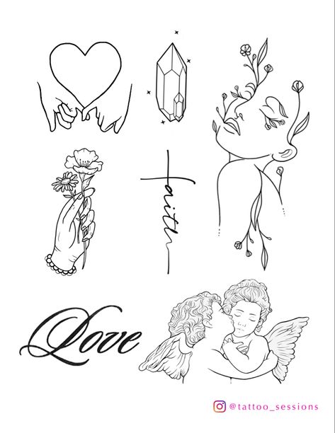 Tattoo flash sheet cool art design 10cm Tattoo Ideas, Mom Flash Tattoo, Small Tattoo Flash Sheet, Flash Sheet Tattoo Ideas, Tattoo Flash Sheet Ideas, Feminine Tattoo Flash, Simple Tattoo Flash, Flash Sheet Ideas, Flash Art Tattoo Ideas