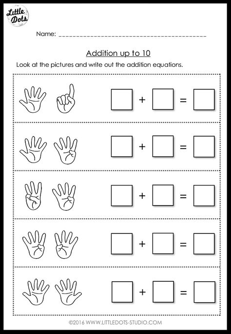 Kindergarten Addition within 10 Worksheets and Activities Kindergarten Math Worksheets Printables, Addition Within 10, Adding Worksheets, Kindergarten Math Addition, Kindergarten Addition, Kindergarten Math Worksheets Addition, Teaching Addition, Kindergarten Addition Worksheets, Addition Kindergarten