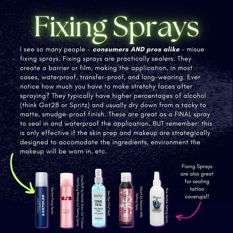 Did you know there’s a difference between SETTING, FINISHING & FIXING sprays?? Swipe to read the breakdown for each and see what my recommendations are! Be sure to save this post & share with a friend who needs to see this! 💄 Fixing Spray, Makeup Spray, April 26, Setting Spray, Beauty Products, To Read, Did You Know, Spray, Reading