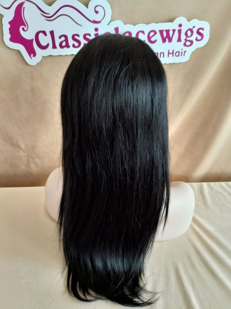 jet black lace front wig straight Jet Black Lace Front Wig, Indian Remy Human Hair, Wig Straight, Glueless Wigs, Hd Lace, Full Lace Wig, Remy Hair, 100 Human Hair, Silk Top