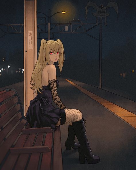 giga (comms open) on Twitter: "Misa https://t.co/0gwkY5oP5R" / Twitter Misa Amane Outfit, Misa Amane Cosplay, Light And Misa, Yandere Characters, Misa Amane, Notes Art, Fan Art Drawing, Anime Wallpaper, Cute Drawings