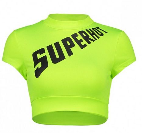 Neon Green Kpop Outfit, Neon Graphic Print Top For Streetwear, Green Harajuku Streetwear Tops, Cyberpunk Crop Top, Green Fashion Outfits, Neon Crop Top, Modeling Outfits, Outfit Png, Future Clothes