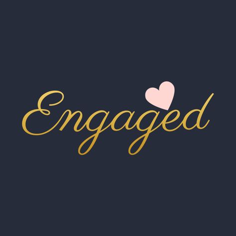 Check out this awesome 'engaged+-+Couple+Wedding+Clothing' design on @TeePublic! Engagement Packing Ideas For Bride, Wedding Loading, Engagement Plate, Bride To Be Quotes, Congrats Wishes, Manifestation List, Bridal Skin Care, Wedding Day Quotes, Engagement Quotes