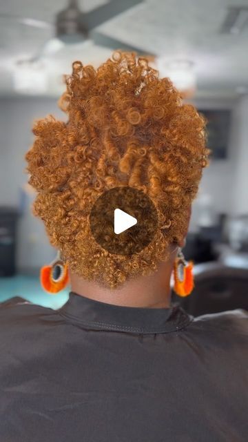 Professional Haircare Provider on Instagram: "It’s Curl Season!!   Pro Tip: Using a horizontal bricklay pattern on the sides and back will give your rod set a more tapered look.   #RockinItNatural #NaturalHair #GingerCurls #TampaHairstylist #SummerHairIdeas #Curls #RodSet #TampaColorist #HealthyHair" Tapered Cornrow Hairstyles, Short Rod Set Natural Hair, Curl Rod Set On Natural Hair, Natural Hair Rod Set, Natural Short Cuts, Hair Rods, Perm Rod Set, Short Natural Haircuts, Hair Doo