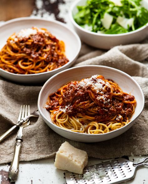 Spaghetti Bolognese with pasta Recipetineats Recipes, Recipe Tin Eats, Tin Eats, Dinner Suggestions, Chorizo And Potato, Marinated Vegetables, Supreme Pizza, French Lentils, Cabbage Soup Diet