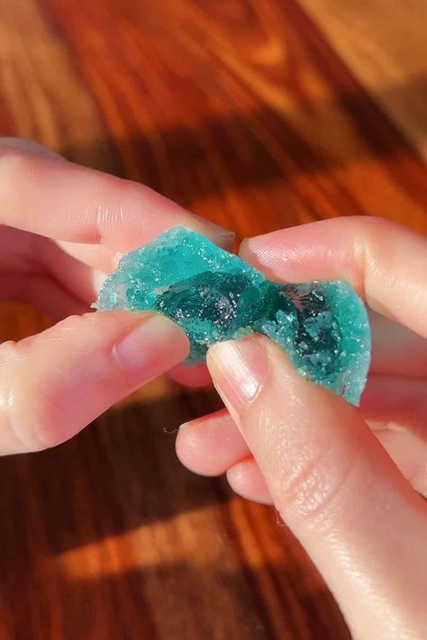 Kohakutou (Japanese crystal candy) Recipe - flavored with Juice Crystal Candy Recipe, Agar Agar Powder, Edible Seaweed, Sugar Glass, Candy Crystals, Crystal Candy, Vegan Candies, Powder Sugar, Candy Recipe