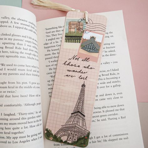 Aesthetic Journal Stickers, Vintage Bookmarks, Bookmark With Tassel, Art Postcards, Tassel Bookmark, Aesthetic Journal, Vintage Quotes, Paper Bookmarks, Cute Bookmarks