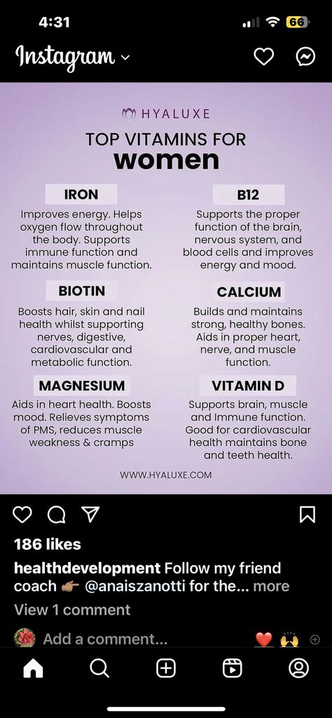 Support Nervous System, Muscle Weakness, Improve Energy, Healthy Bones, Vitamins For Women, Blood Cells, Heart Health, Nerve, Nervous System