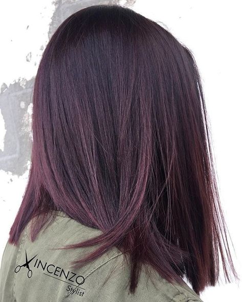 Violet Colour, Hair Color Plum, Plum Hair, Violet Hair, Purple Highlights, Super Hair, Hair Color Purple, Colour Ideas, Burgundy Hair