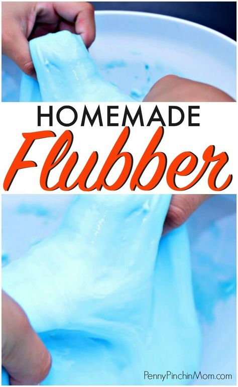 Flubber Recipe, Slime Recipe Kids, Slime Kids, Kids Slime, Fun Winter Crafts, Slime For Kids, Homemade Slime, Budget Crafts, Silly Putty