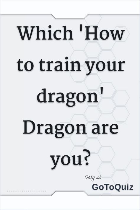 "Which 'How to train your dragon' Dragon are you?" My result: Night Fury How To Train Your Dragon Night Fury, All Httyd Dragons, Night Fury Base Drawing, Dragons From How To Train Your Dragon, How To Train Your Dragon Dragons Types, Httyd Quiz, How To Train Your Dragon Dragons, How To Train Your Dragon Aesthetic, Toothless Cartoon