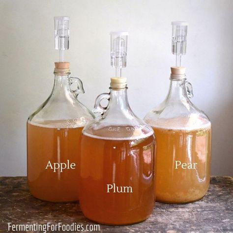 Pear Wine, Wine Making Recipes, Homemade Wine Recipes, Homemade Cider, Apple Wine, Peach Wine, Making Wine, Homemade Liquor, Homemade Beer