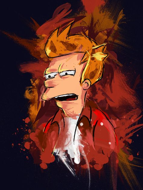 Philip J. Fry by noimean.deviantart.com on @DeviantArt Futurama Fanart, Futurama Tattoo, Fry Futurama, Philip J Fry, Futurama Characters, 20th Century Studios, Matt Groening, Cartoon Network Adventure Time, American Dad