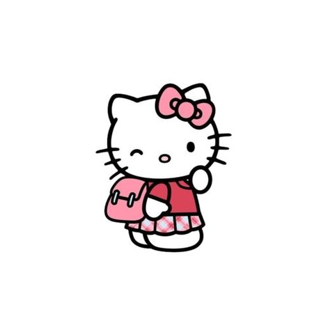 Hello Kitty School, Kitty Icon, Tapeta Z Hello Kitty, Images Hello Kitty, Hello Kitty House, Walpaper Hello Kitty, Hello Kitty Images, School Icon, Hello Kitty Aesthetic