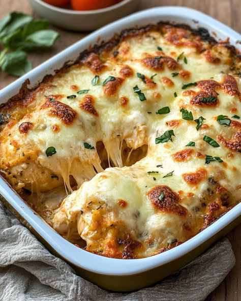 Advertisement The Cheesy Mozzarella Chicken Bake is a heartwarming dish that combines the tender juiciness ... Read more Baked Mozzarella Chicken Rolls, Chicken Mozzarella Recipes, Mozzarella Chicken Bake, Cheesy Chicken Bake, Tomato Marinara Sauce, Italian Herbs, Mozzarella Chicken, Chicken Bake, Chicken Rolls