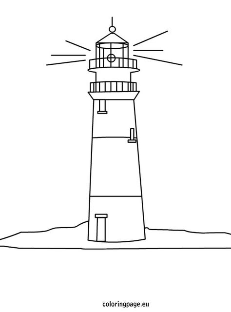 Lighthouse coloring page Lighthouse Coloring, Lighthouse Clipart, Lighthouse Drawing, Lighthouse Crafts, Lighthouse Tattoo, Lighthouse Painting, Lighthouse Art, Printable Pictures, Wood Burning Patterns