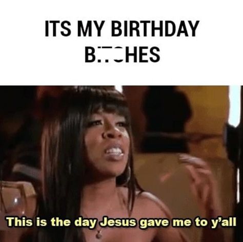 Sweet 16 Birthday Memes Funny, Funny Birthday Posts, Birthday Wishes For Self, Birthday Captions For Myself, Happy Birthday Memes, Bday Quotes, Happy Birthday To Me Quotes, Funny Wishes, Catholic Memes