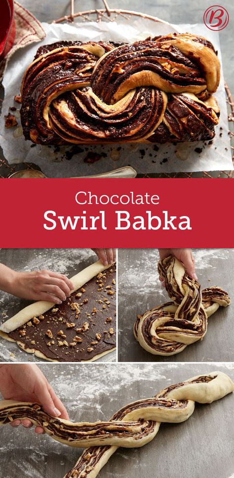 Brunch Crowd, Babka Bread, Resepi Roti, Babka Recipe, Bread Sweet, Pane Dolce, Chocolate Babka, Chocolate Bread, Chocolate Swirl