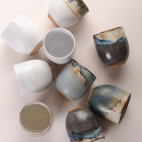 Etta B Pottery Stemless Wine Cup – Bella Vita Gifts & Interiors