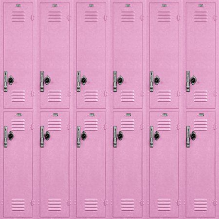 Pink Lockers Pink School Locker Aesthetic, Pink Lockers Background, Pink Locker Background, Pink Locker Aesthetic, Pink Locker Decor, Y2k Pubmat, School Locker Aesthetic, Lps Printables, Locker Drawing