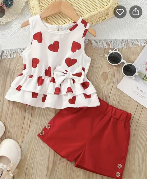 Peplum Tank Top, Hari Valentine, American Dolls, Girls Frock Design, Target Clothes, Baby Frocks Designs, Frocks For Girls, Easy Dressing