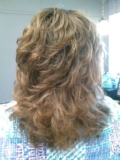 Summer 2015 cut. Layered Thinned Out Hair, Thick Curly Shag Haircut, Super Layered Hair Medium, Lots Of Layers Medium Hair, Feathered Hair Cut, Blonde Layered Hair, Medium Shag, Feathered Hair, Medium Shag Haircuts