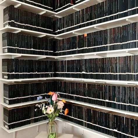 Dream corner ✨🌸🖤 What’s your all-time-favorite black spine? 📚 (📷: @coffee_n_classics) | Instagram Penguin Black Classics, Penguin Little Black Classics, Wayne Manor, Penguin Classics, January 23, Book Aesthetic, Dark Academia, Penguins, All About Time