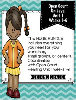 Open Court 2nd Grade, Open Court Reading Second Grade, Open Court Reading, Reading Unit, 2nd Grade Reading, Reading Workshop, Teacher Store, Teachers Pay Teachers, Second Grade