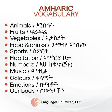 Amharic is the official language in Ethiopia. It is a semitic language and is written with a unique alphabet used only in Ethiopia and Eritrea. Amharic Language, Unique Alphabet, Semitic Languages, Language Works, Computer Shortcuts, Alphabet Coloring Pages, Alphabet Coloring, Ethiopia, Bible Study