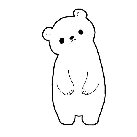 #cuteilustration #art #simple #pastel #animal #pictures #cartoon #lineart #cute #ilustration #draw Chibi Bear Drawing, Cute Lineart, Bear Illustration, Art Simple, Bear Cartoon, Animal Pictures, Cute Cartoon, Pastel, Wallpapers