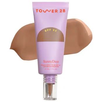 SunnyDays SPF 30 Tinted Sunscreen Foundation - Tower 28 Beauty | Sephora Sunscreen Foundation, Tower 28 Beauty, Tower 28, Foundation With Spf, Tinted Sunscreen, Sephora, Sunscreen, Foundation, Tower