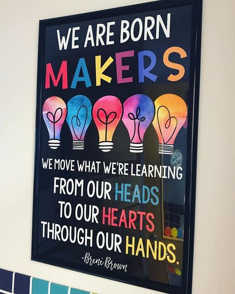 Makerspace Elementary, Art Bulletin Boards, Computer Teacher, مشروعات العلوم, School Board Decoration, Stem Lab, Art Classroom Decor, Stem Classroom, Morning Meetings