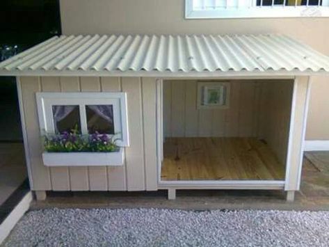 outdoor cat shelter                                                                                                                                                     More Katt Hus, Outdoor Cat Shelter, Small Dog House, Katt Grejer, Niche Chat, Dog House Plans, Cat House Diy, Outdoor Cat House, Dog House Diy